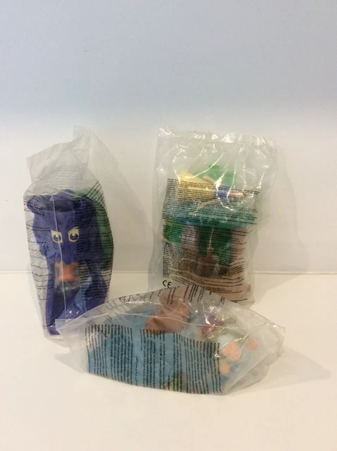 3 Old Snow White McDonalds Toys In Original Packs Inc Snow White!