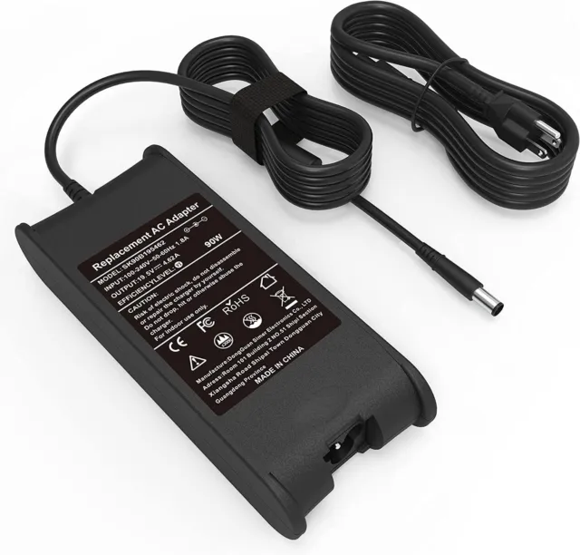 90W Laptop Charger Adapter for Dell Studio1435 1440 1450 Vostro 1088 1500 1510