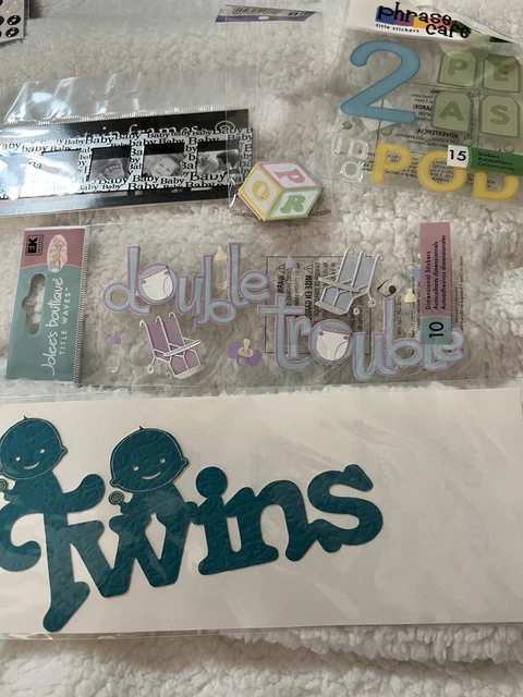 LOTE DOBLE ÁLBUM DE RECORTES Nuevo
