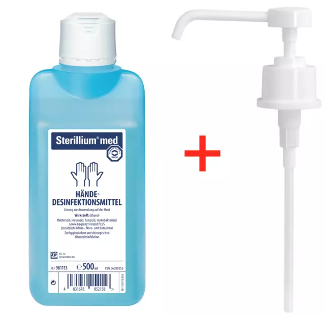 Bode Sterillium Med 500 ml + Bode Dosierpumpe