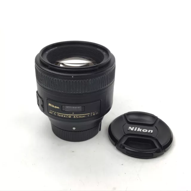 Nikon AF-S Nikkor 85mm f1.8 G Lens Used Fair