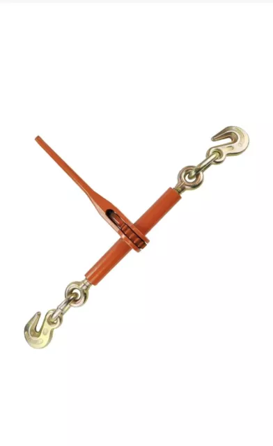VULCAN Load Binder with 2 Grab Hooks. Ratchet Style, 7100 Pound, New
