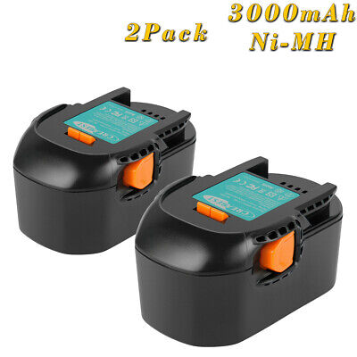 2x Batterie pour AEG 14.4 V 3.5ah Ni-MH bs14x bbs14x bs2e14.4t bsb14stx 0511-2 0513-20 