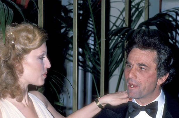 Peter Falk & wife Shera Danese at the 35th Golden Globe Awards - 1978 Photo 2