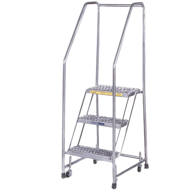 Ballymore Rolling Ladder Overall Height 68 in Steps 4 Cap 350 lb