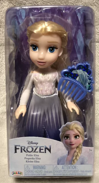 NEW Disney Frozen ELSA The Snow Queen 7in Tall Petite Doll Set