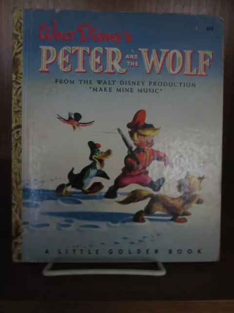 Walt Disneys Peter and the Wolf A Little Golden Book 1947 D5