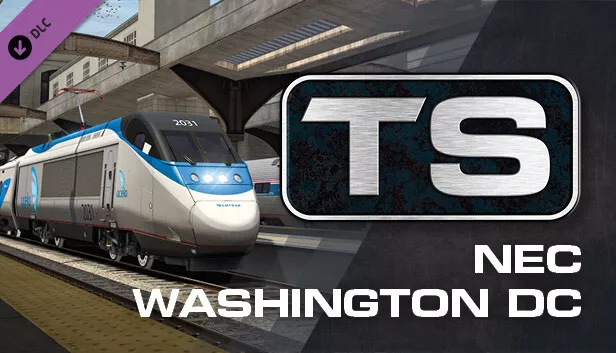 🎮Train Simulator: Northeast Corridor: Washington DC DLC- PC STEAM KEY