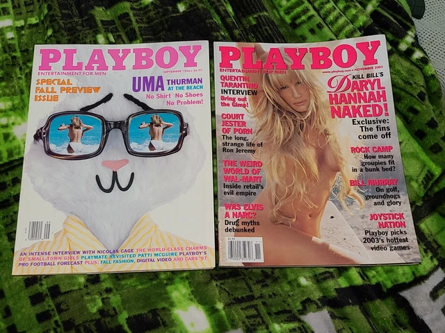 PLAYBOY MAGAZINE SEP96/NOV03-ACTRESSES FROM KILL BILL-UMA THURMAN