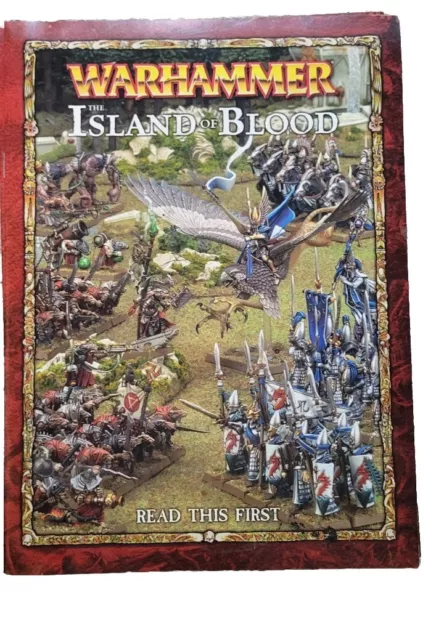 Warhammer Fantasy The Island Of Blood Read This First Book