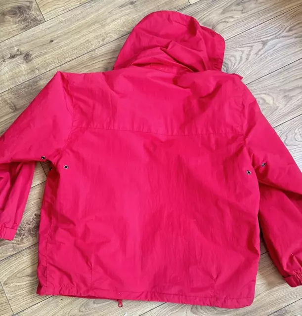 Horseware Ireland RAMBO Equestrian RED Fleece Lined Hooded Jkt - Unisex S (46'') 2