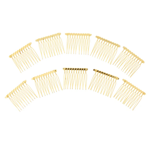 10 Stück Haarkamm Kämme Steckkamm Einsteckkamm Pferdeschwanz Haarschmuck