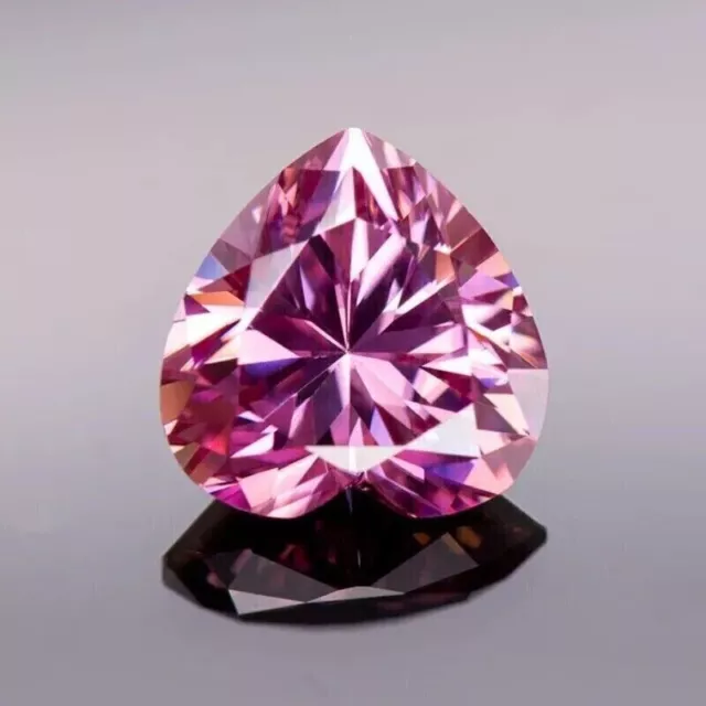 Natural Pink Diamond Certified 1 Carat natural VVS Heart Shape D Color Diamond