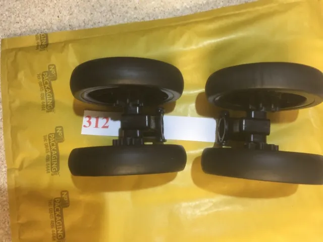 O'Baby Zeal Pushchair Set of 2 Front Wheels Spare Part