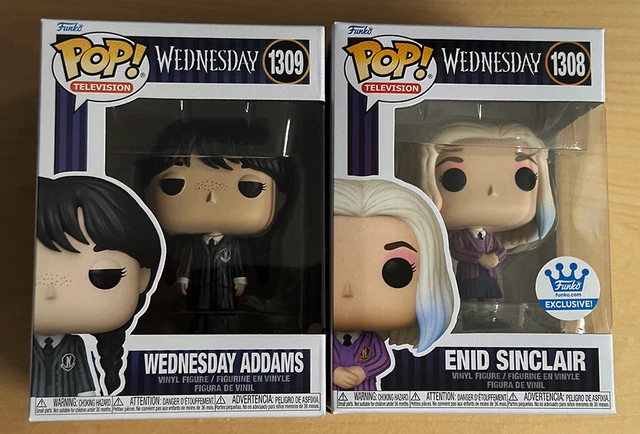 Funko Pop! Television WEDNESDAY ADDAMS 1309 & ENID SINCLAIR 1308 Exclusive