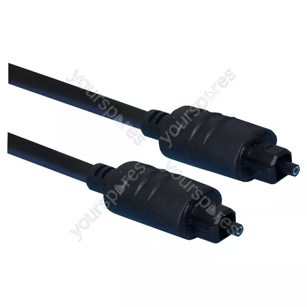 Premium Toslink Plug to Toslink Plug Fibre Optical Lead 1m