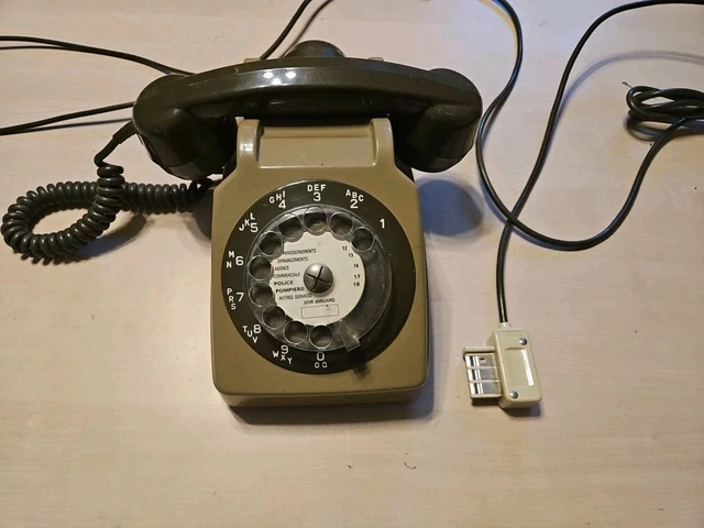Téléphone combiné vintage MATRA TM - Collection