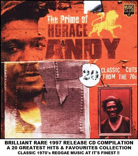 Horace Andy - Best Definitive Essential Greatest Hits Collection 70's Reggae CD