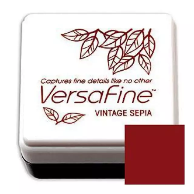 Tsukineko  - Versafine Pigment Mini Ink Pad - Vintage Sepia