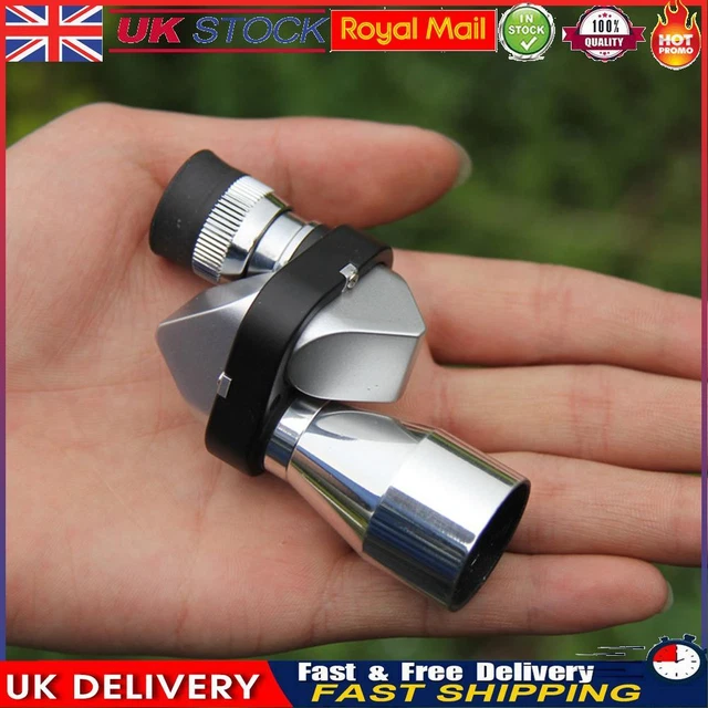 8x20 Mini Corner Binoculars HD Pocket Monocular Outdoor Telescope (Silver)