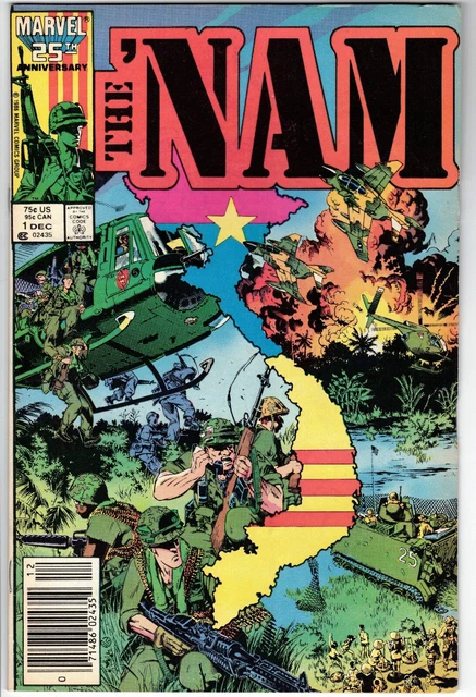 The 'Nam #1 (DEC 1986, Marvel)  Michael Golden The Nam