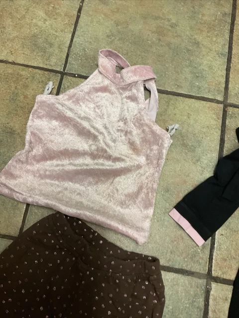 Pacchetto vestiti ragazze età 3,4 anni successivo. noce moscata George.denim & co 7