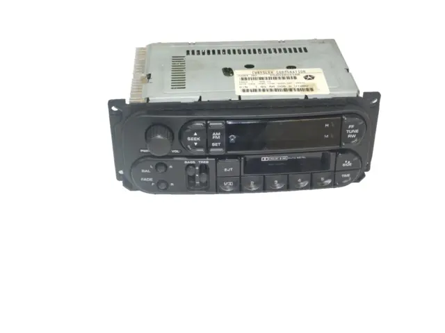 Jeep Grand Cherokee WJ 01-02 Cassette AM FM Radio 56038931AB FREE SHIP