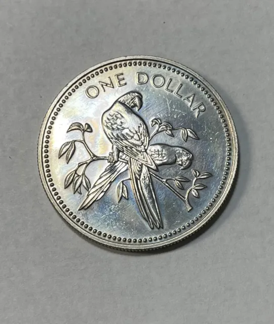 1977 Belize 1 Dollar