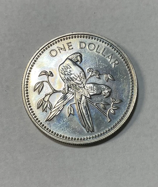1977 Belize 1 Dollar
