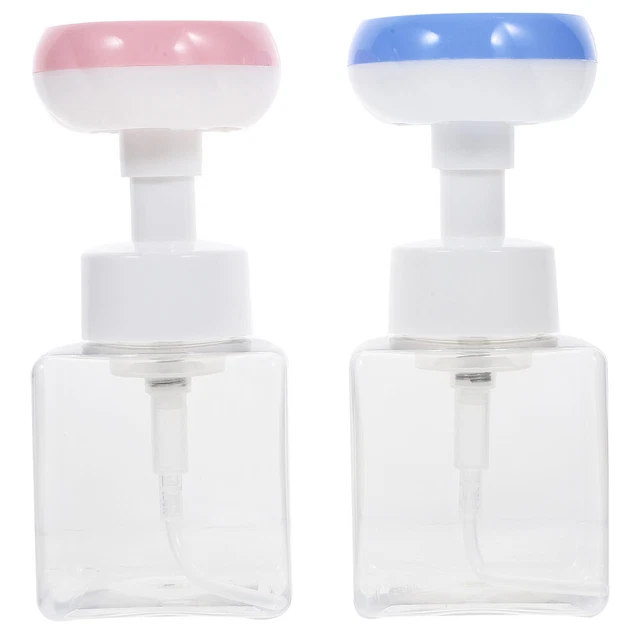 2 Pcs Cat's Claw Sparkling Bottle Foam Dispenser Hand Soap Pump Liquid Lotion