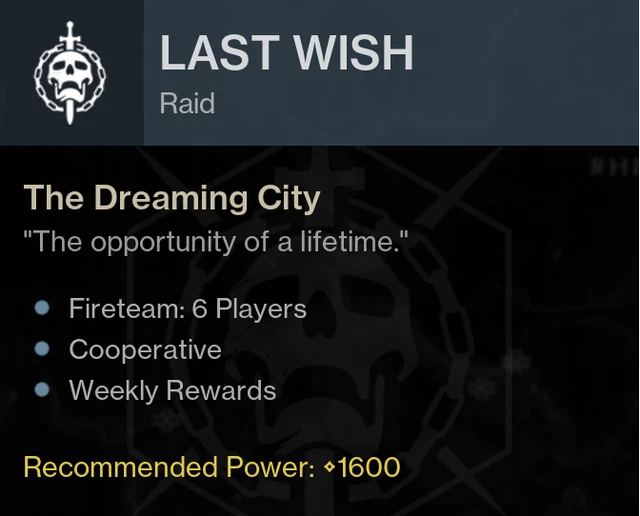 LAST WISH FULL Run + Secret Chests PC/PS/XBOX 16.30 PicClick