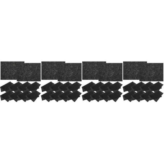 40 PC toallas de limpieza capas de limpieza de vidrio reutilizables