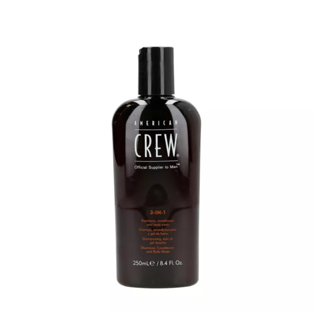 American Crew Classic 3 in 1 250ml - champú acondicionador y gel de ducha