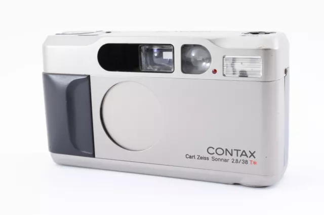 【Near Mint】Contax T2 Titan Silver Point Shoot Film Camera from JAPAN