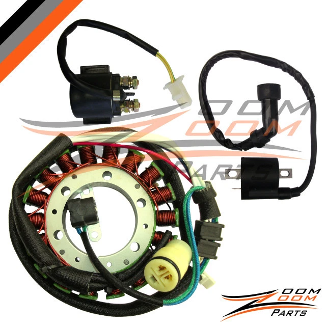 YAMAHA WARRIOR 350 YFM350 Stator Starter Relay Ignition Coil