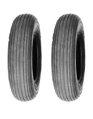Tubeless Lawn and Garden Tire 13x5.00-6 Deli Tire S-317 Straight Rib Tread 4 PR 