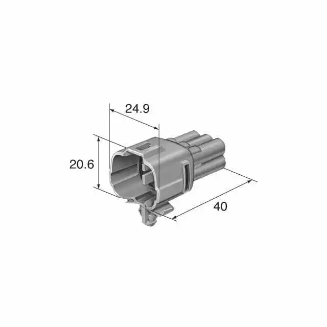 MT SEALED series Steckverbinder weiblich 6 wege grau