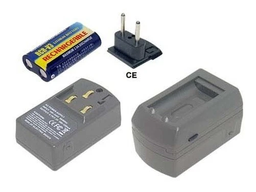Vhbw Ladegerät Für CR-V3 Akkus – Mit Ladeschale, Kfz-Adapter & LED-Anzeige, 4,8 V, Kompatibel Mit Kameras
