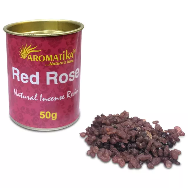 Encens en grains Rose rouge  50 g
