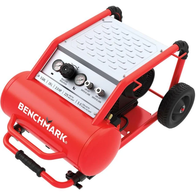 5 Gal 2 HP Air Compressor - with Silding Handle