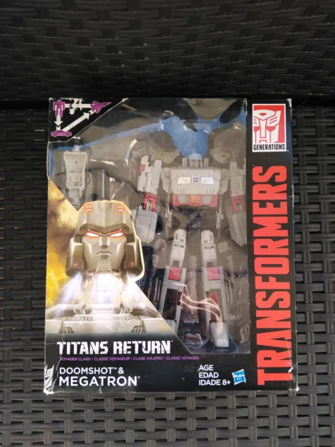 Transformers Hasbro Doomshot Megatron Titans Return Figures Hasbro 100% Completo