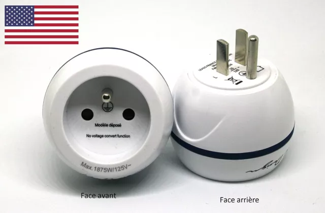 TESSAN Adaptateur Prise Universelle avec 2 USB et 3 Type C vers USA Canada  UK EU Australie Chine Japon - Équipements électriques - Achat & prix