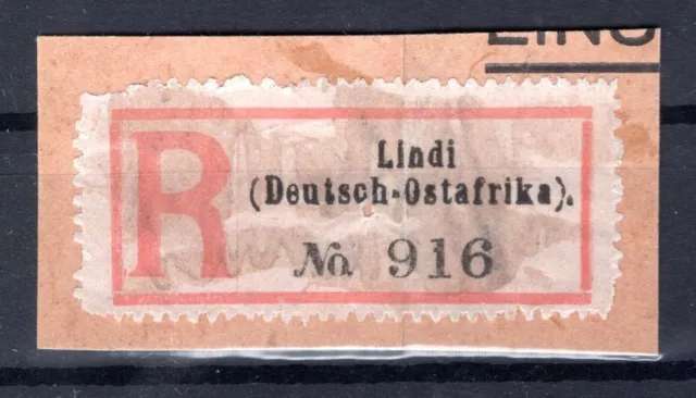 Doa Einschreibe-Zettel Lindi (AA2881