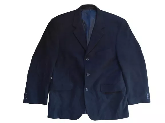 BURTON Schwarz jacke Fest Größe 52 Wolle Blazer Männer