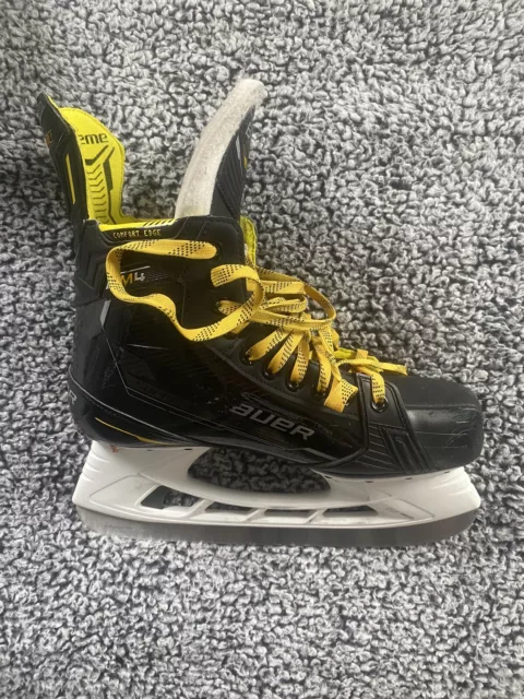 Bauer Supreme M4 Ice Hockey Skates Senior 9 Fit 2 worn for one season 3