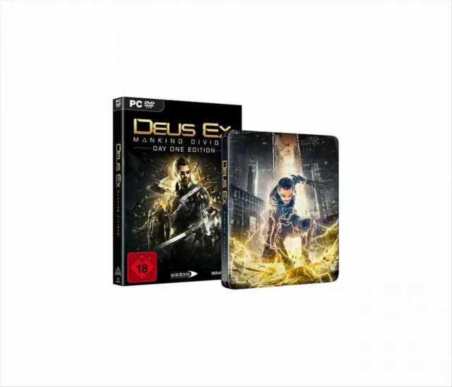 Deus Ex: Mankind Divided Day One Edition PC Neu & OVP