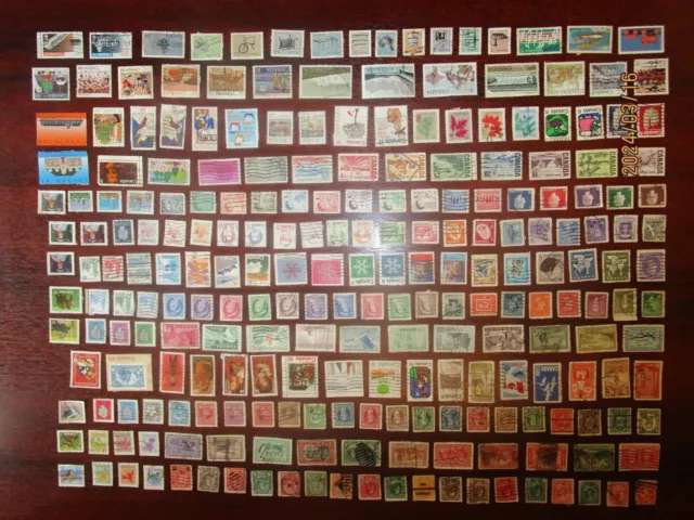 Canada stamps; QV to 1988; 235 diff. used, great collection builder, as 10 photo