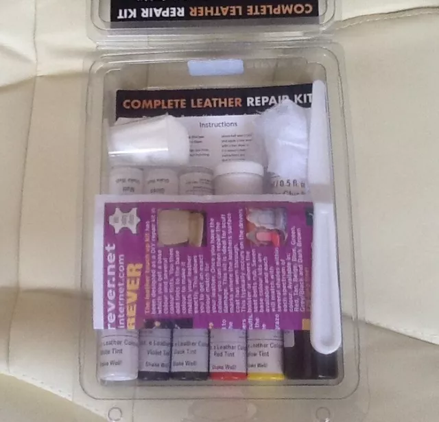 Leather Repair Kit Restores Leather Car Sofa Upholstery Leather