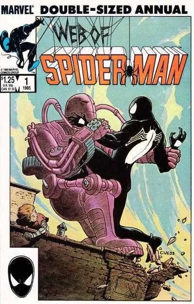 Web Of Spider-Man Annual #1 1985