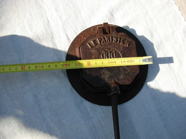 3 Petits Moules à Gaufre En Fonte - Jouet Dinette Vintage CF Ancre Marine Sanglier